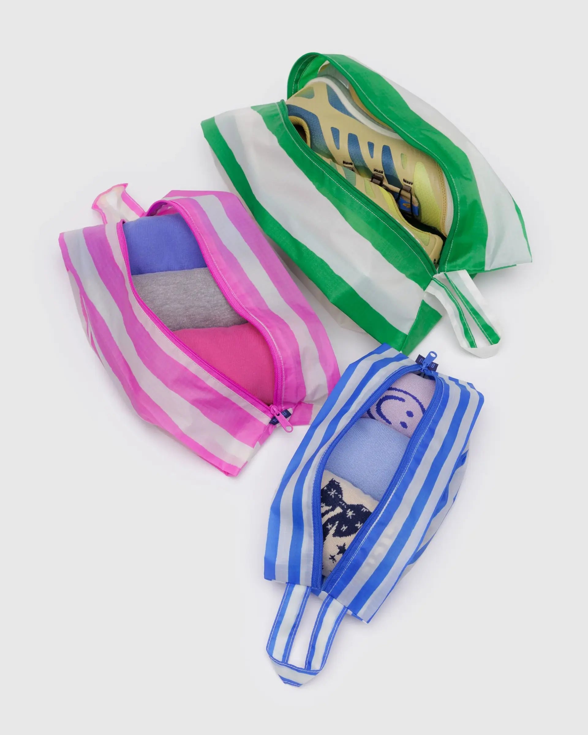 3D Zip Set in Painted Stripe