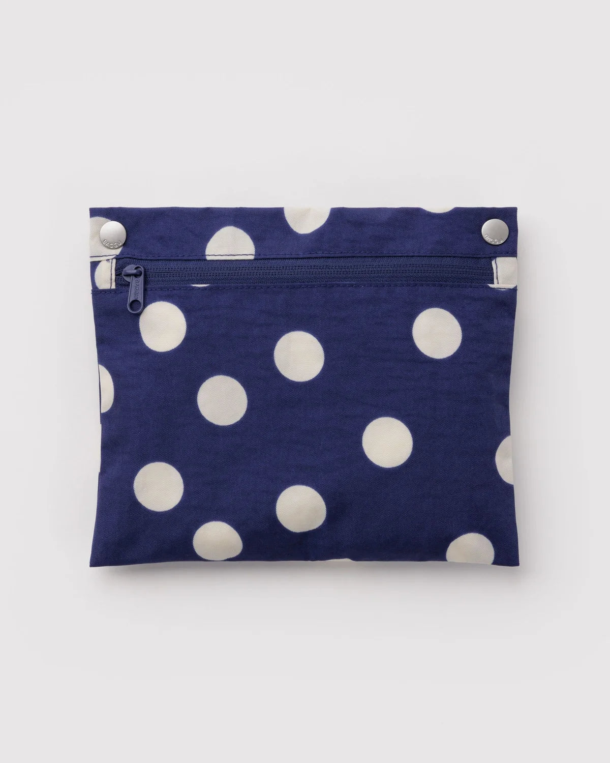 Cloud Bag in Navy and Cream Polka Dot