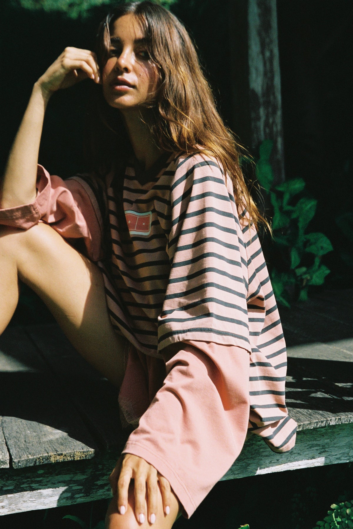 Double Trouble LS Tee