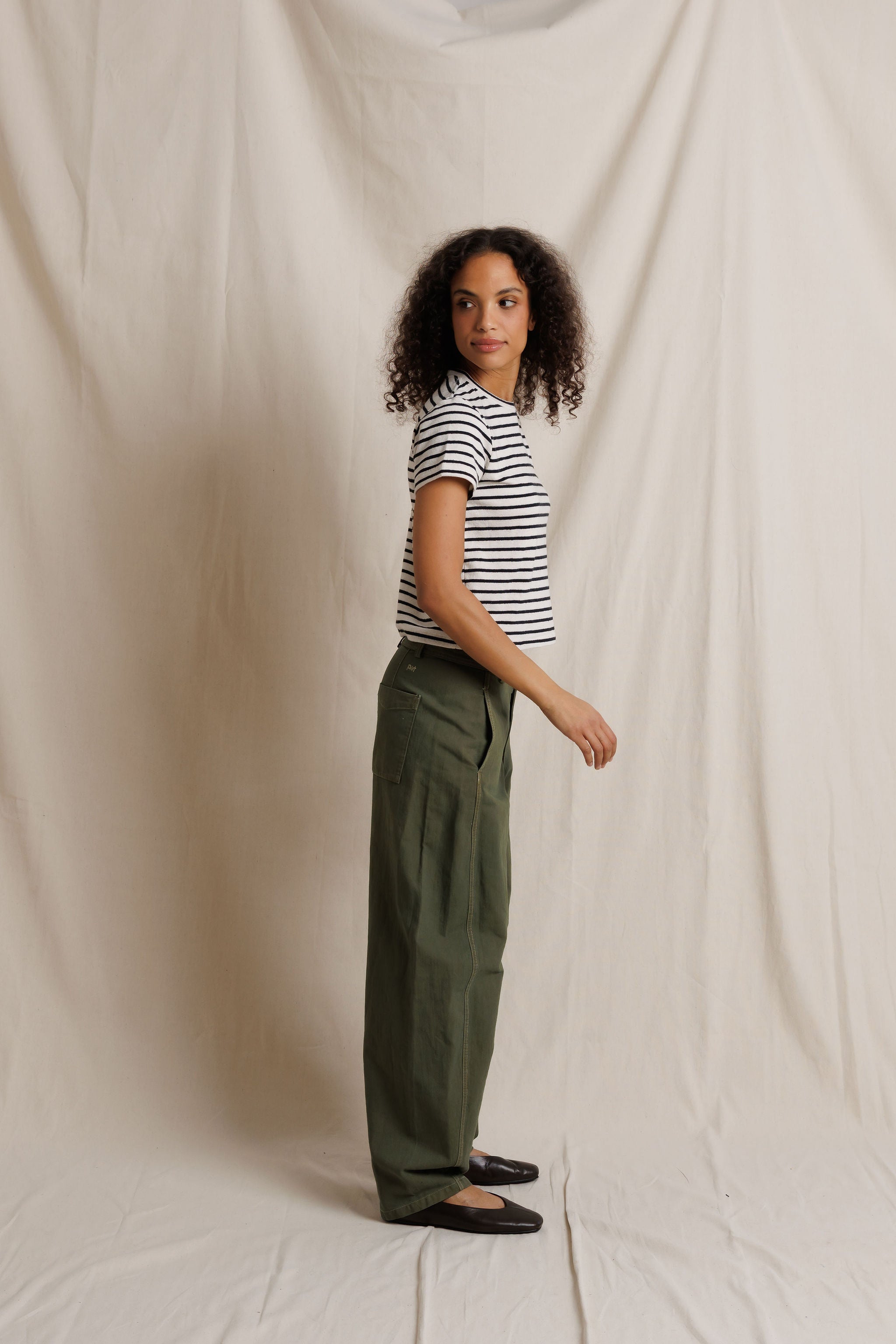 Akira Slub Baby Barrel Pants