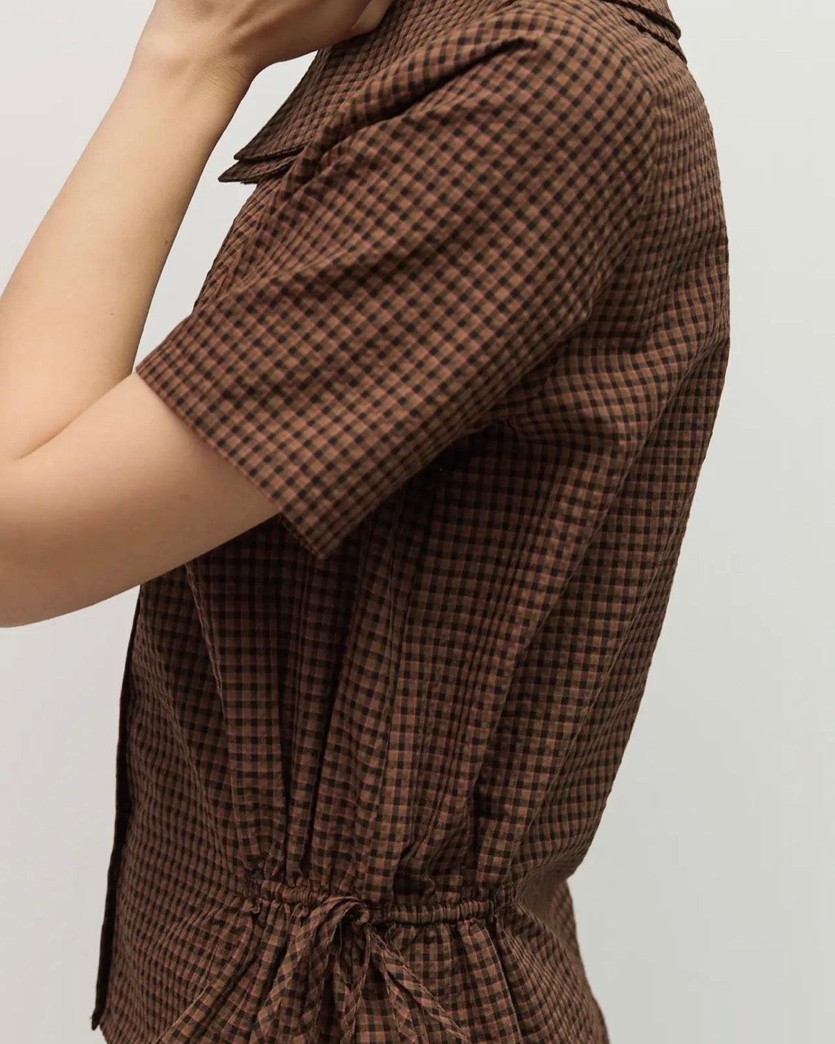 Gracie Gingham Top
