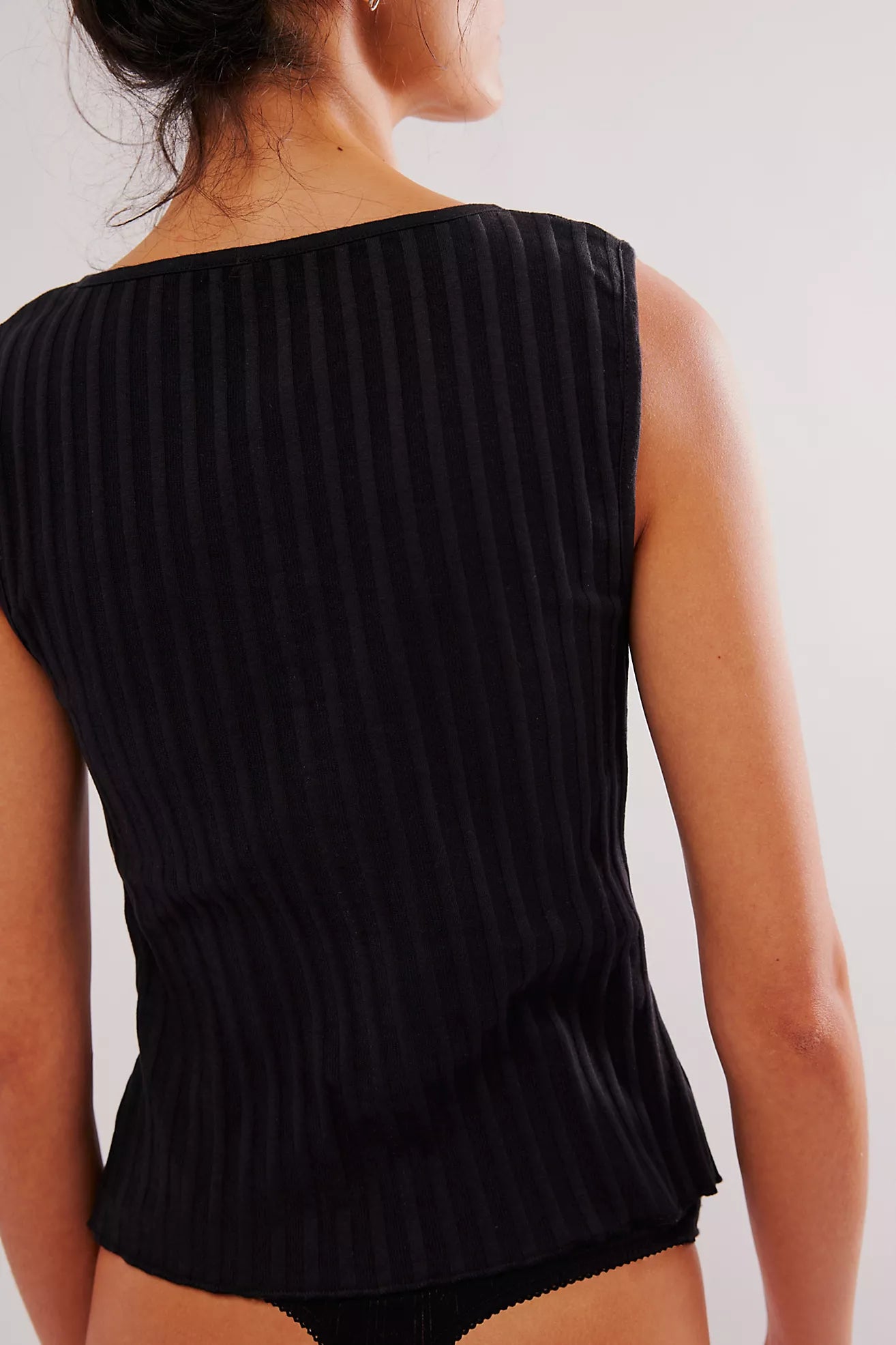 Tilly Vest in Black