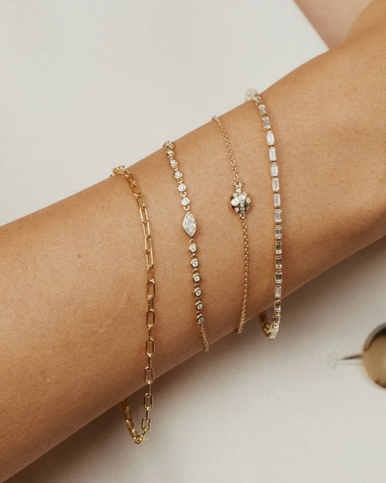 Diamond Baguette Tennis Bracelet