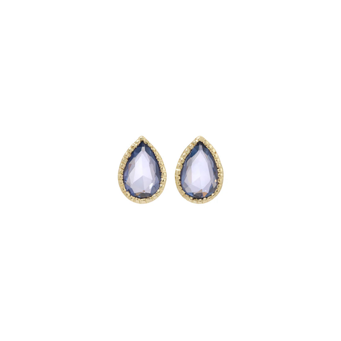 Blue Sapphire Lento Earrings