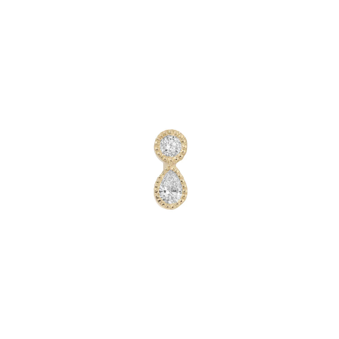 Diamond Dewdrop Stud