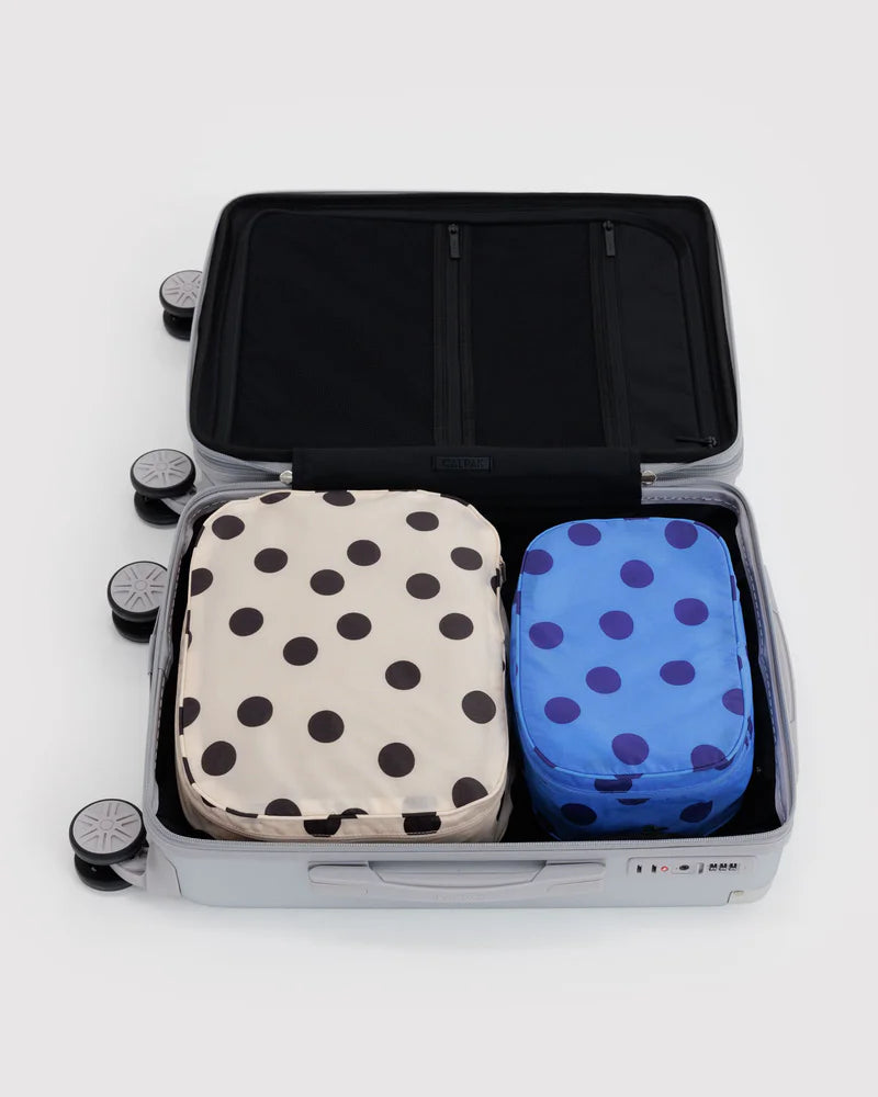 Packing Cube Set in Polka Dot Mix
