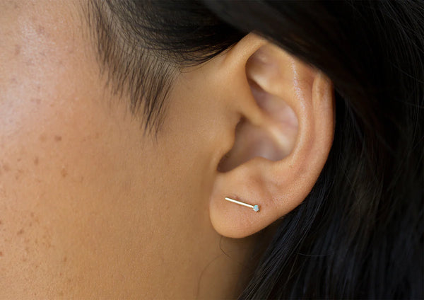 Matchstick Opal Earring - Single