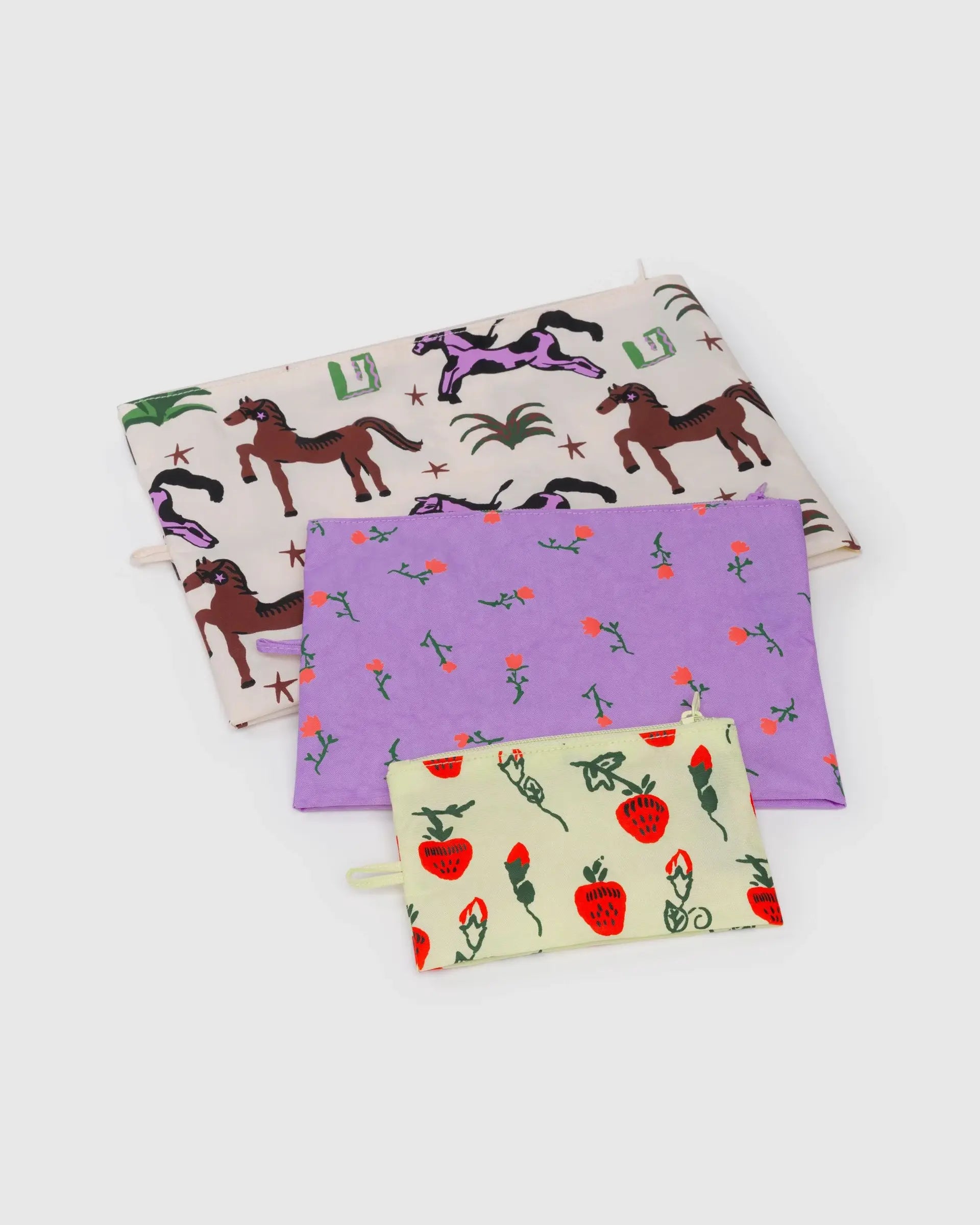 Go Pouch Set in Painted Prairies