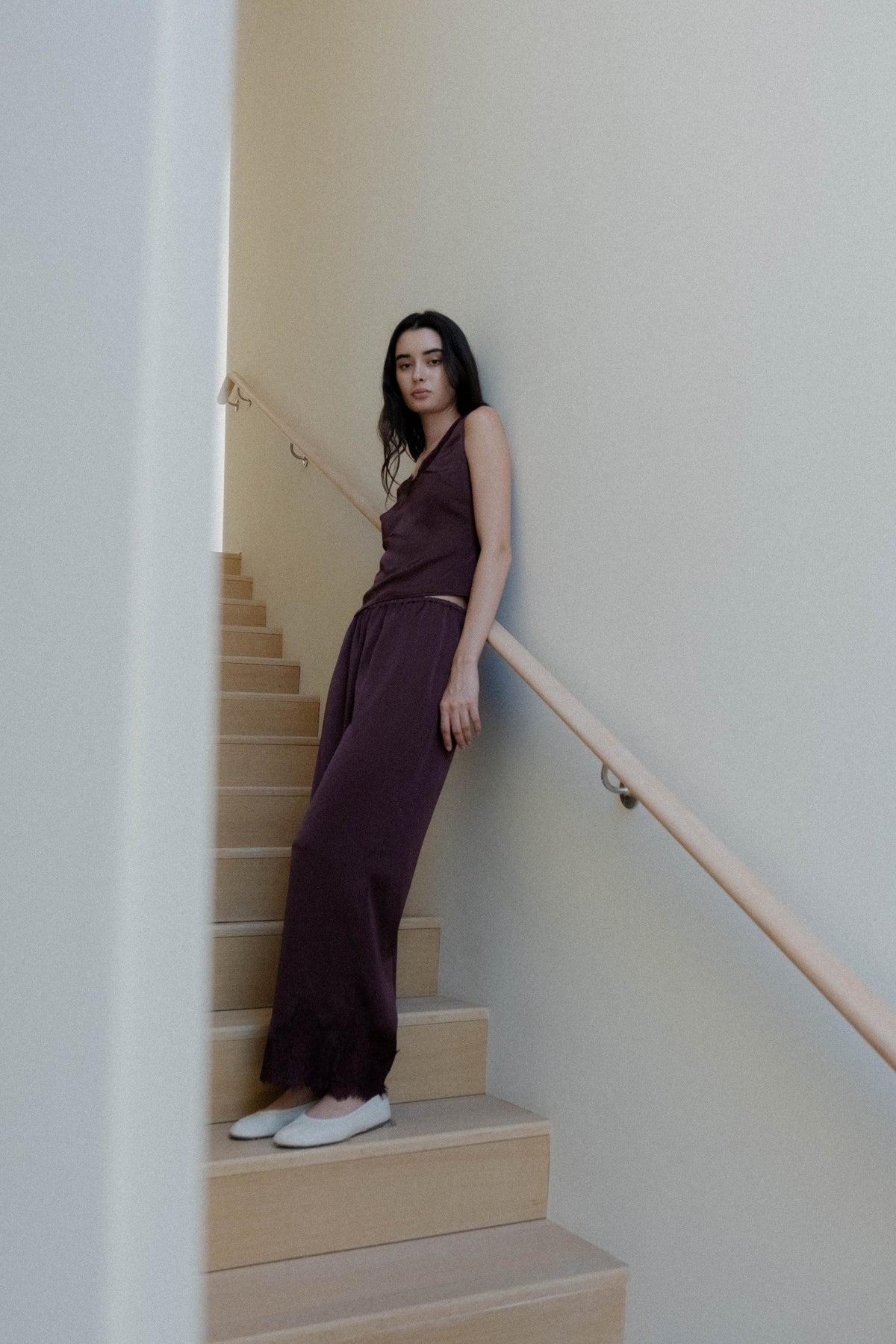 Annie Pants in Plum