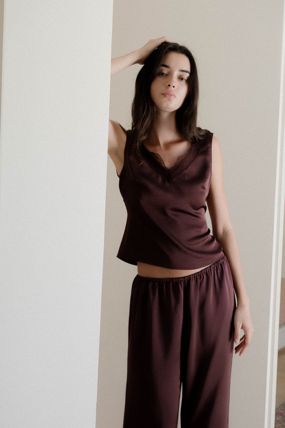 Annie Pants in Plum
