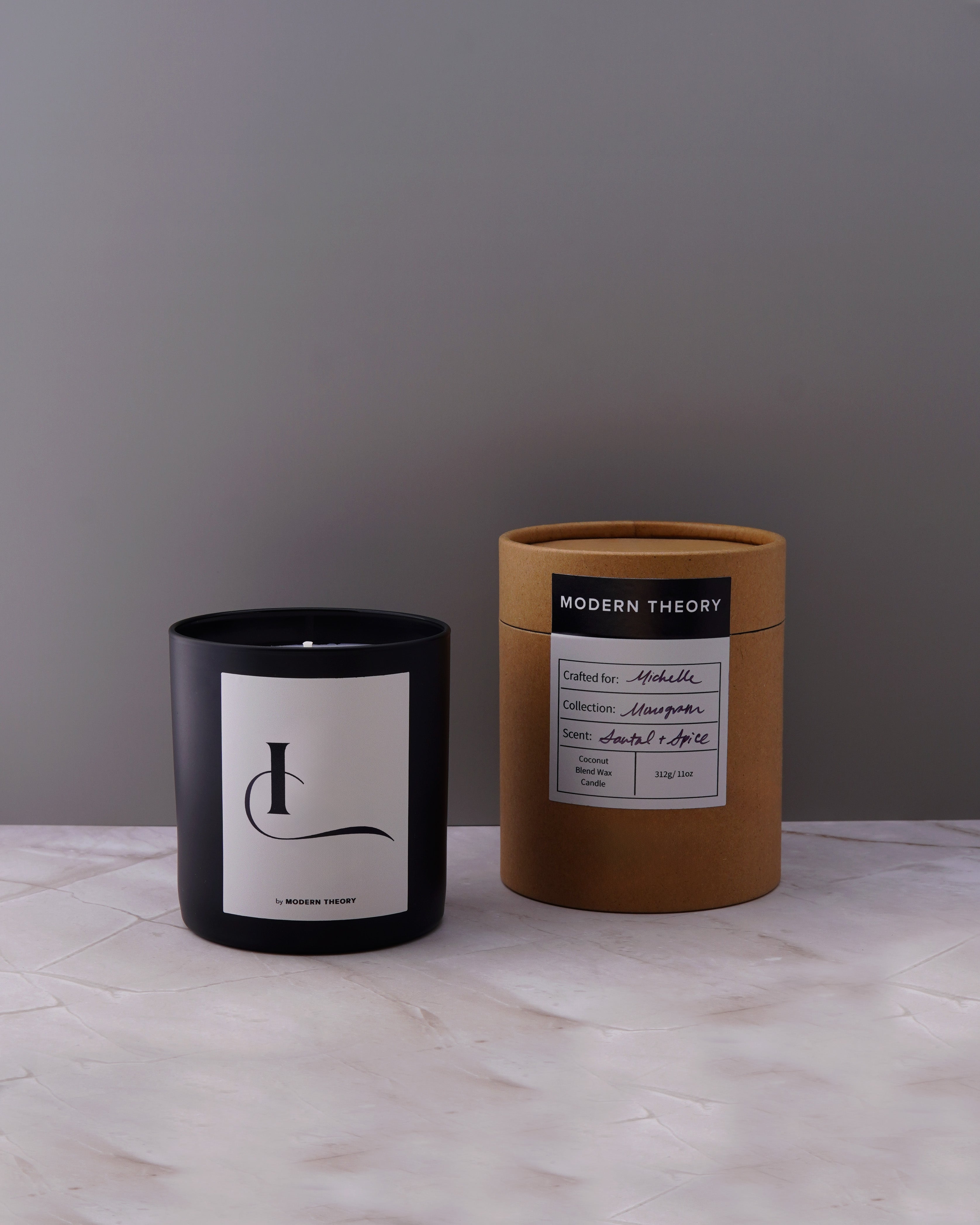 I - MONOGRAM Candle