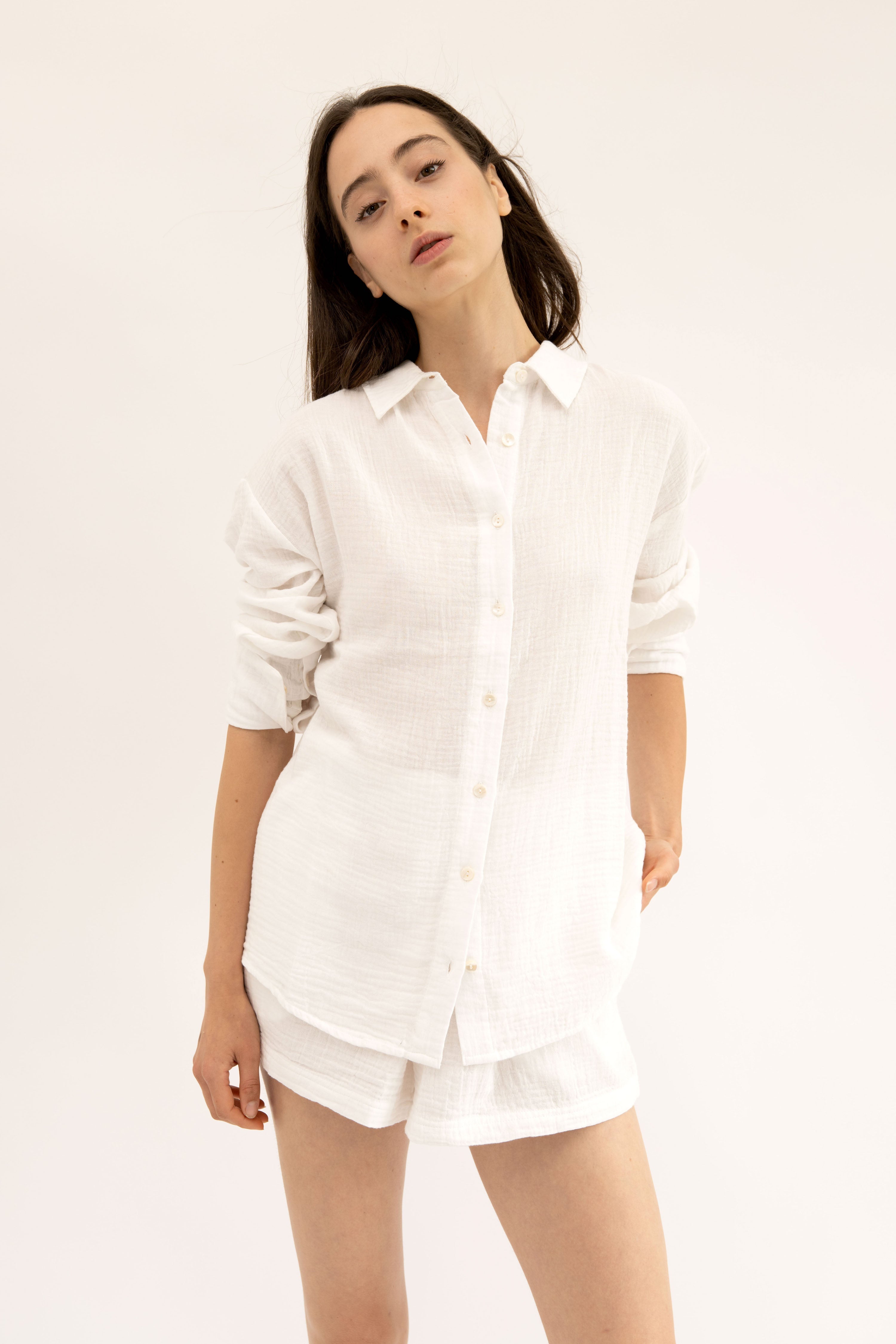 MAUI - WHITE SHORTS