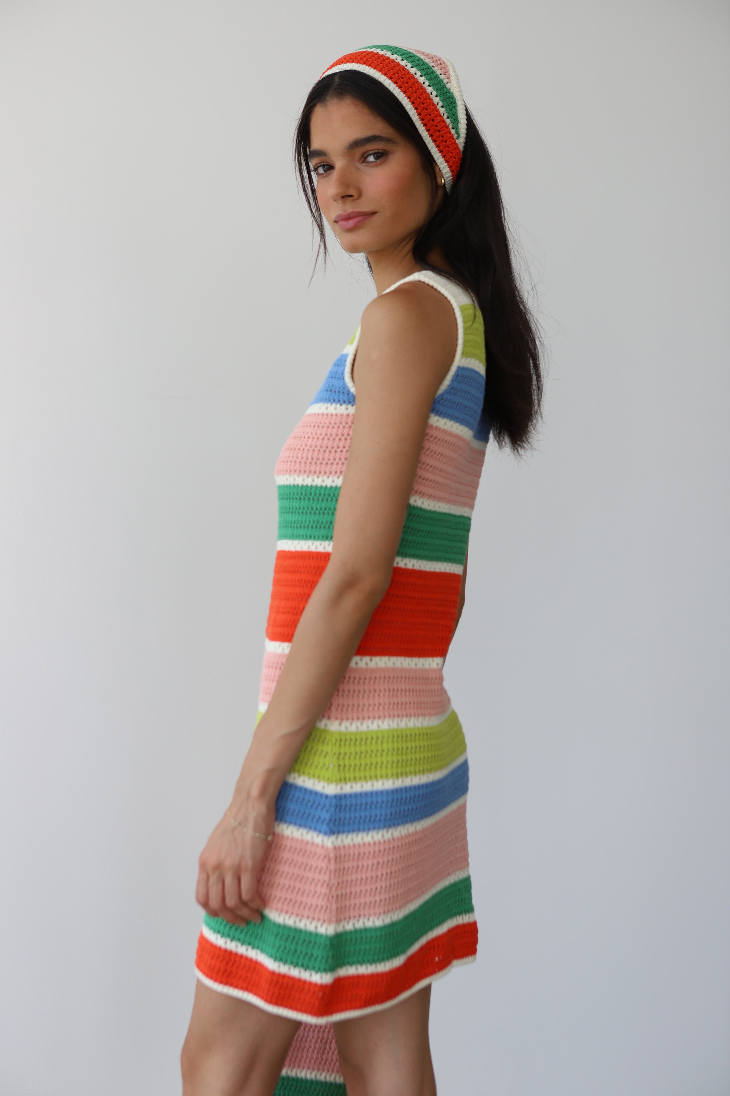 Perla Crochet Headscarf