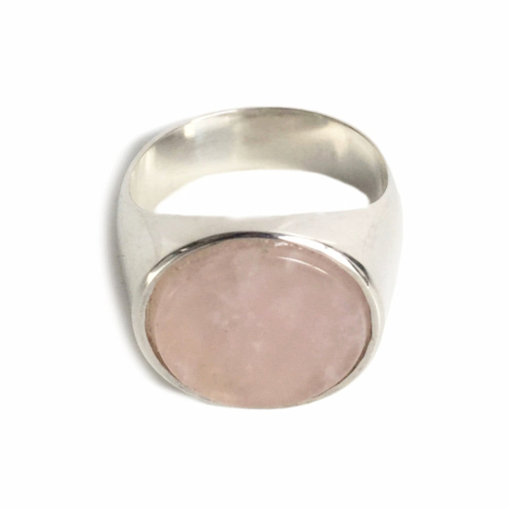 Everett Ring - Rose Quartz