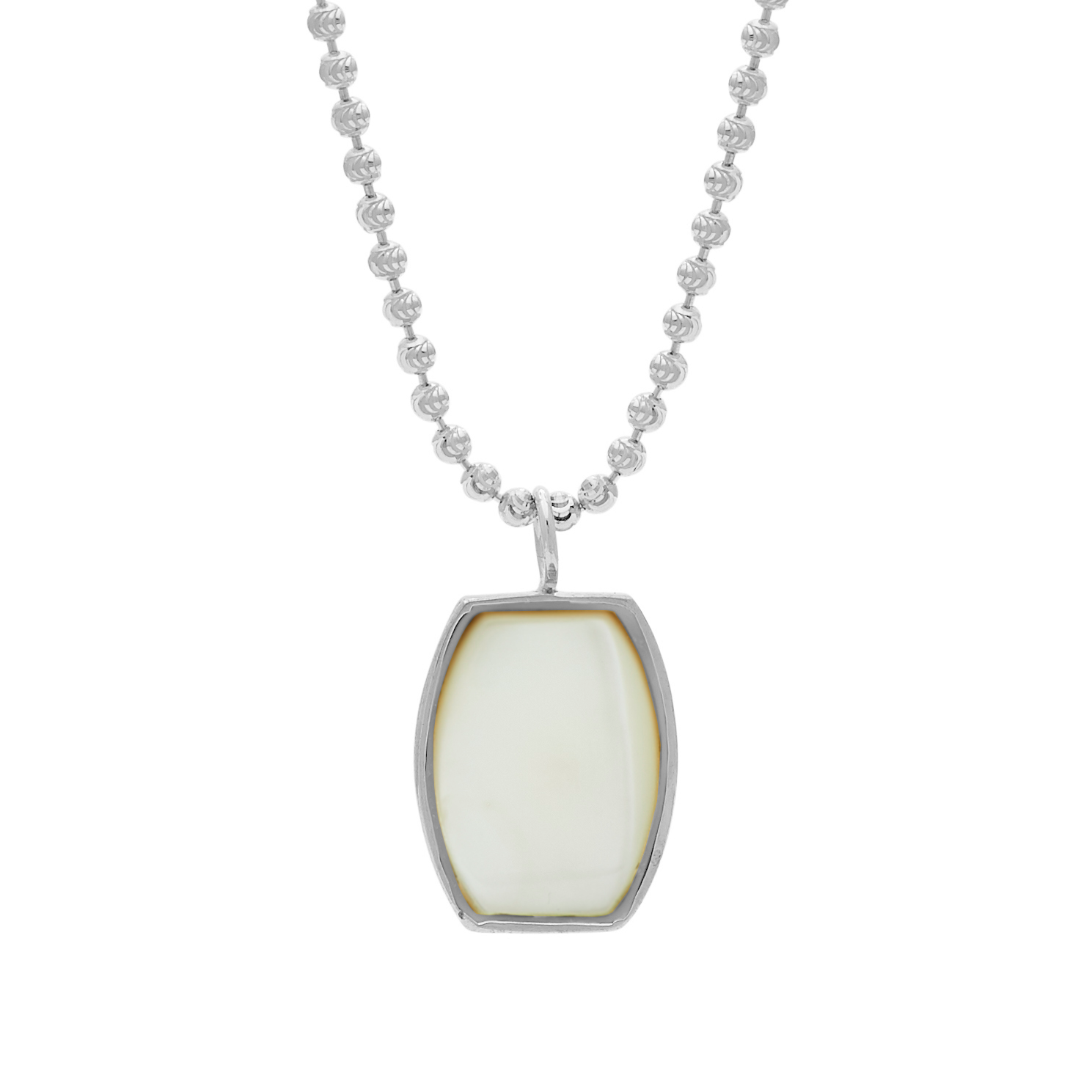 Archie Necklace - White Mother of Pearl