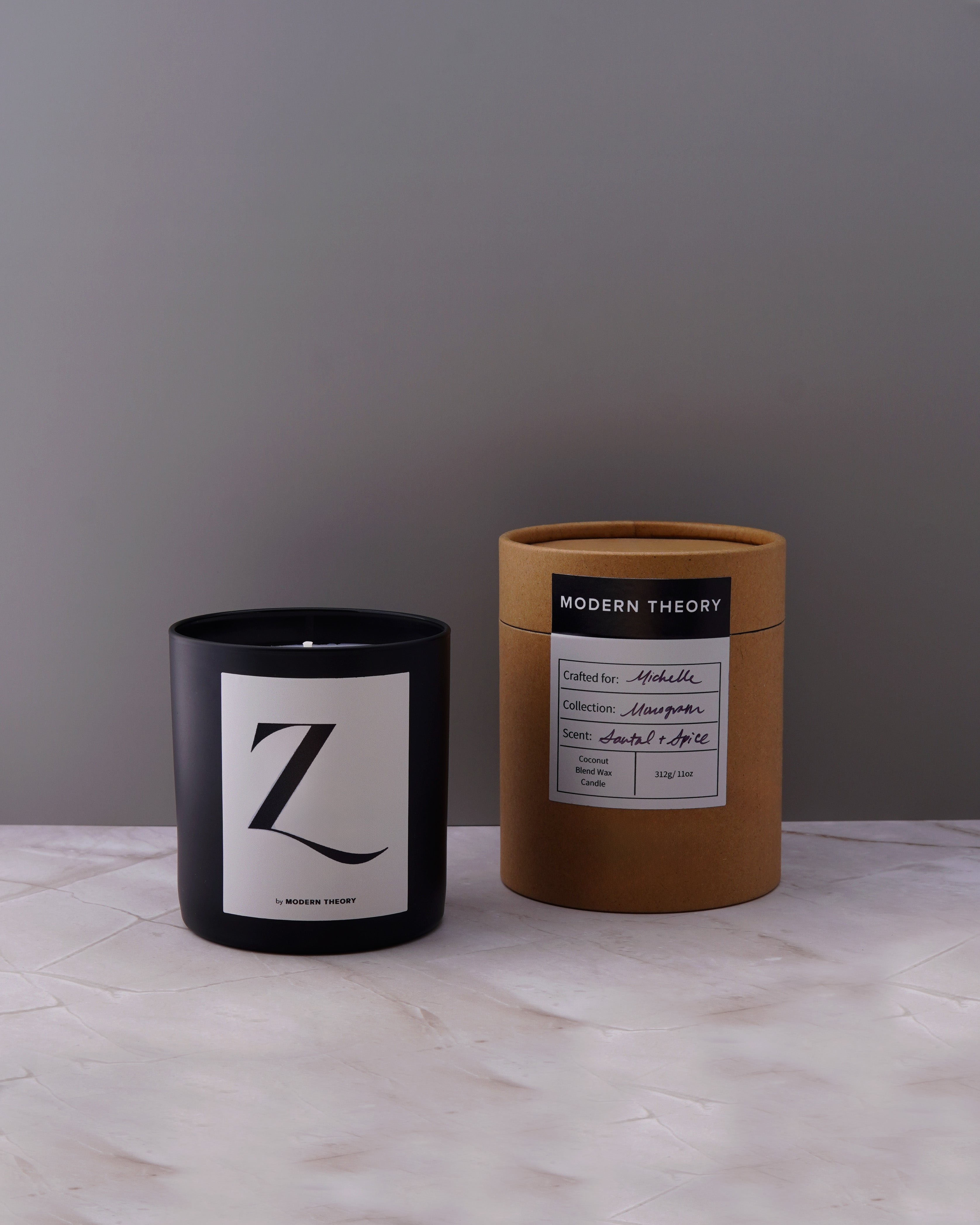 Z - MONOGRAM Candle