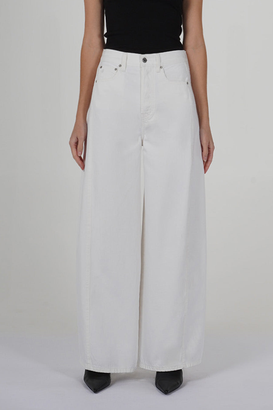 Arden Wide Leg - Vintage White