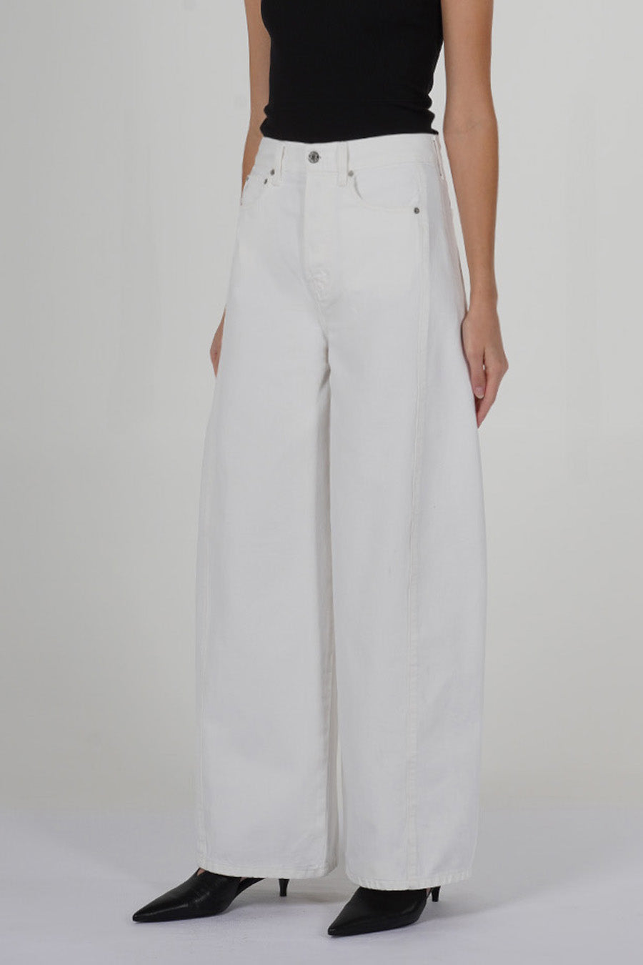 Arden Wide Leg - Vintage White