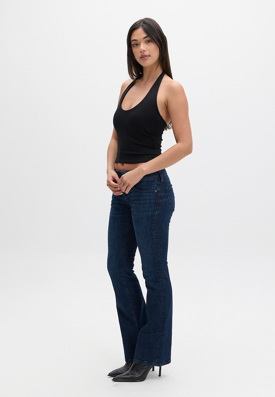 Missy Low Rise Bootcut Jean - Blue Moon