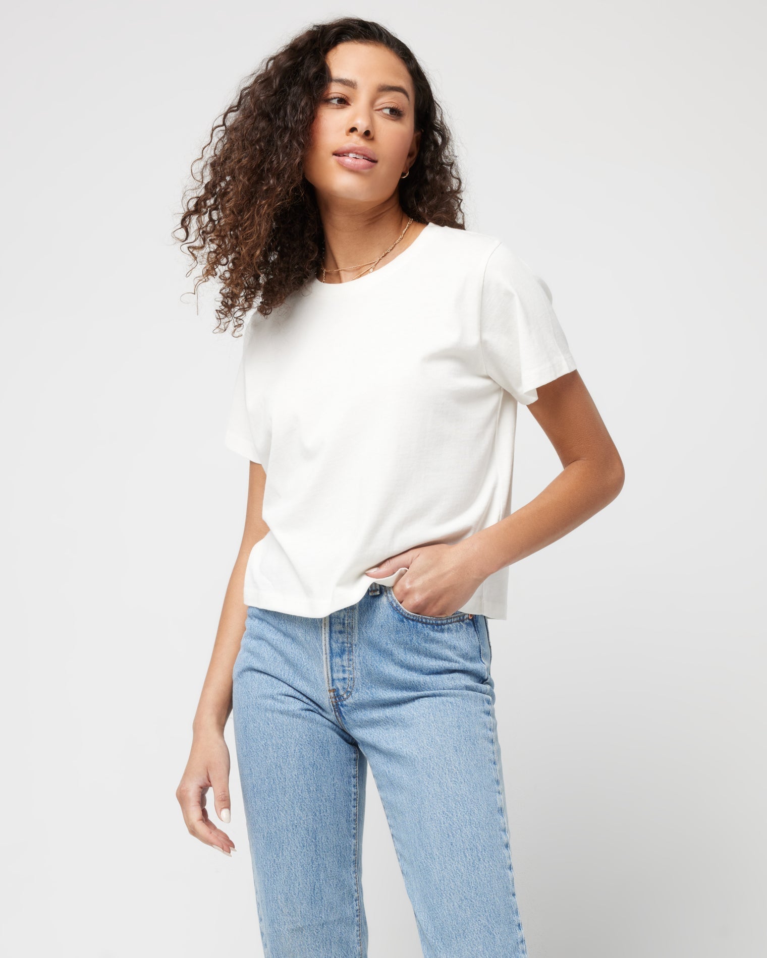 Cream | Model: Blaine (size: S)
