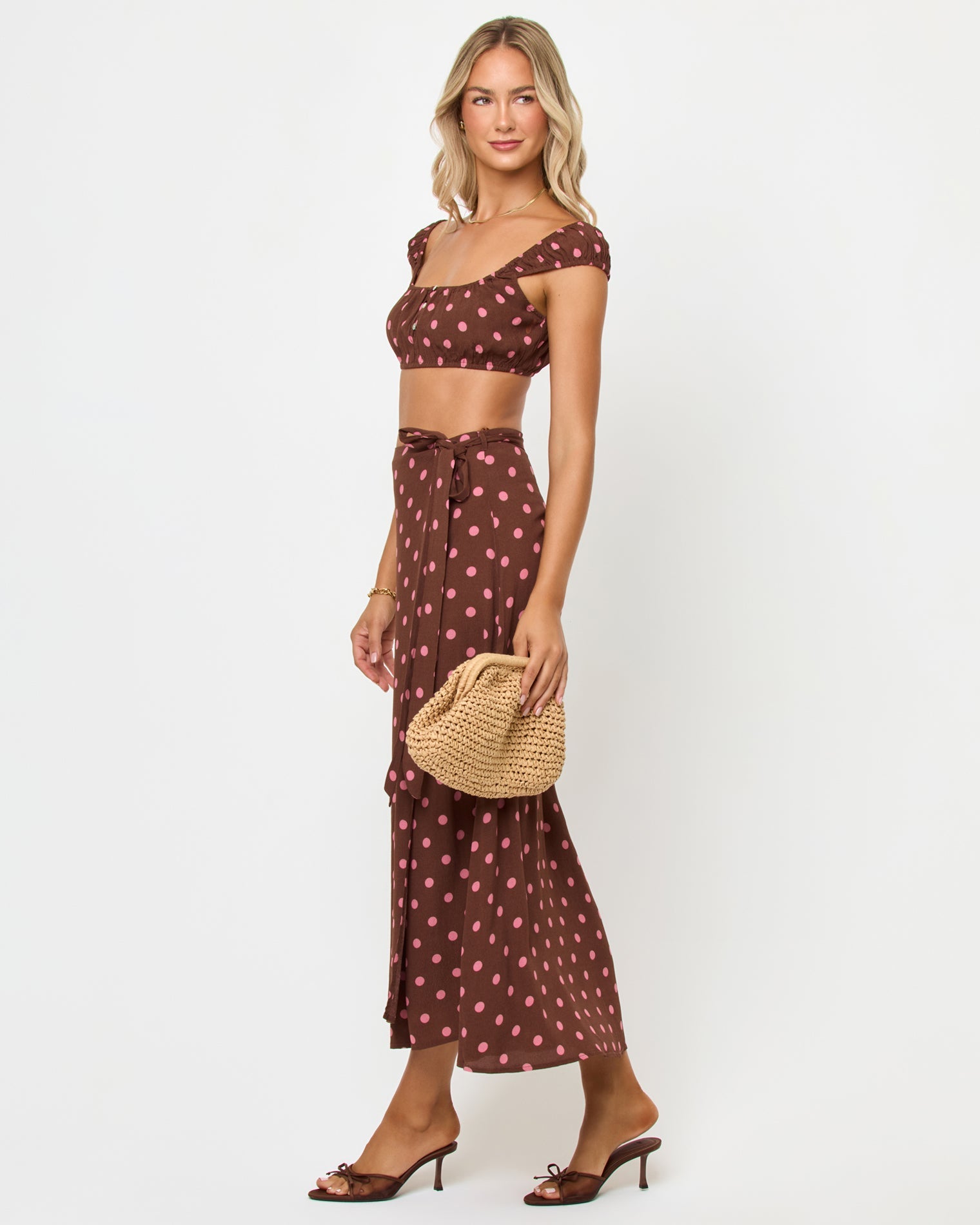 Alotta Polka Dot | Badge:New Arrival_#B2AC88_#ffffff'