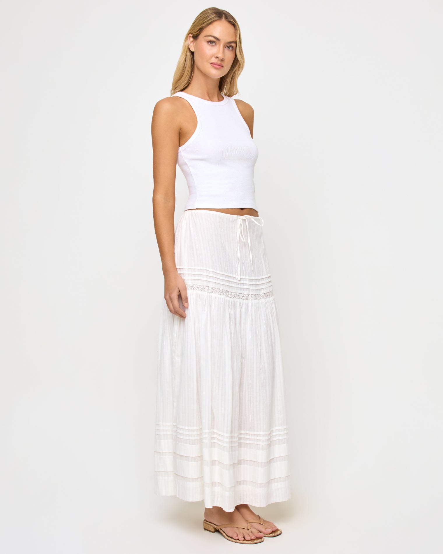 Reia Skirt - White
