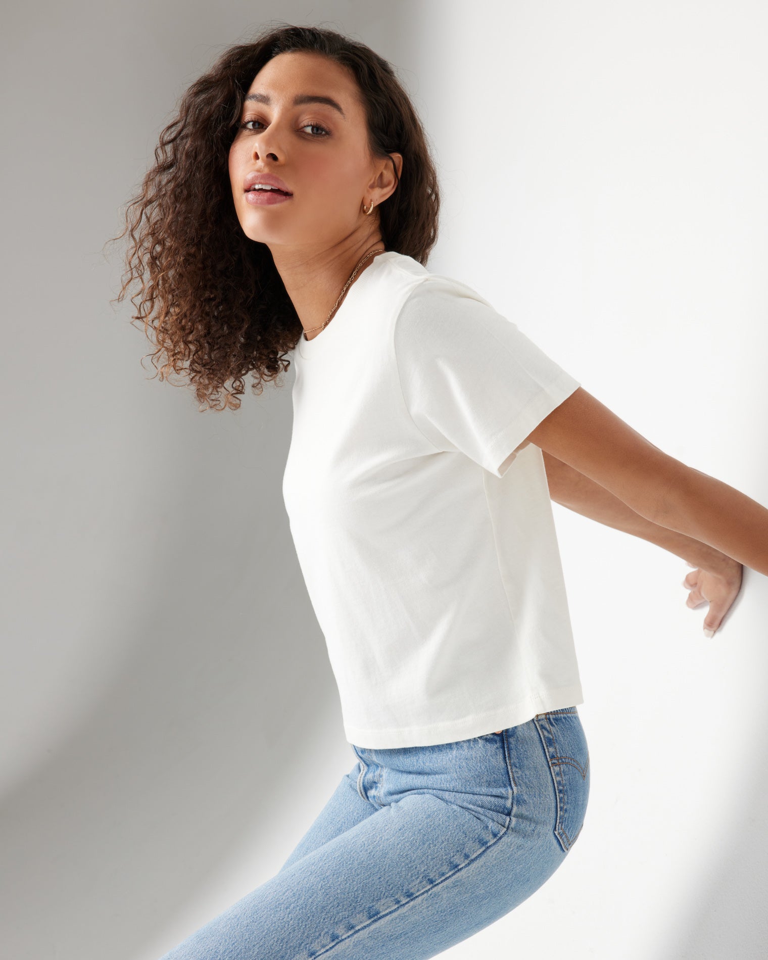 Cream | Model: Blaine (size: S)