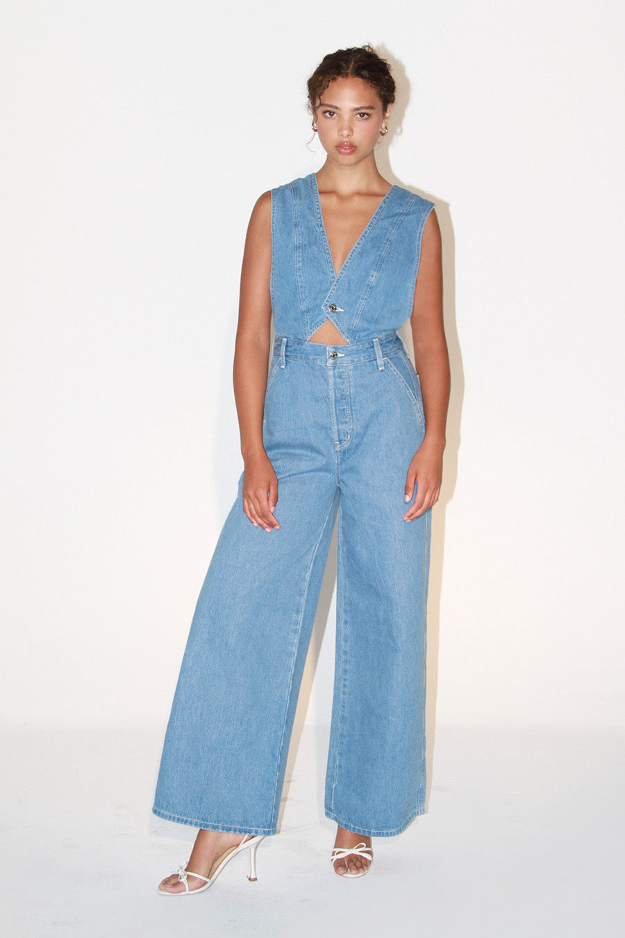 Elina Jumpsuit - Etheral Blue