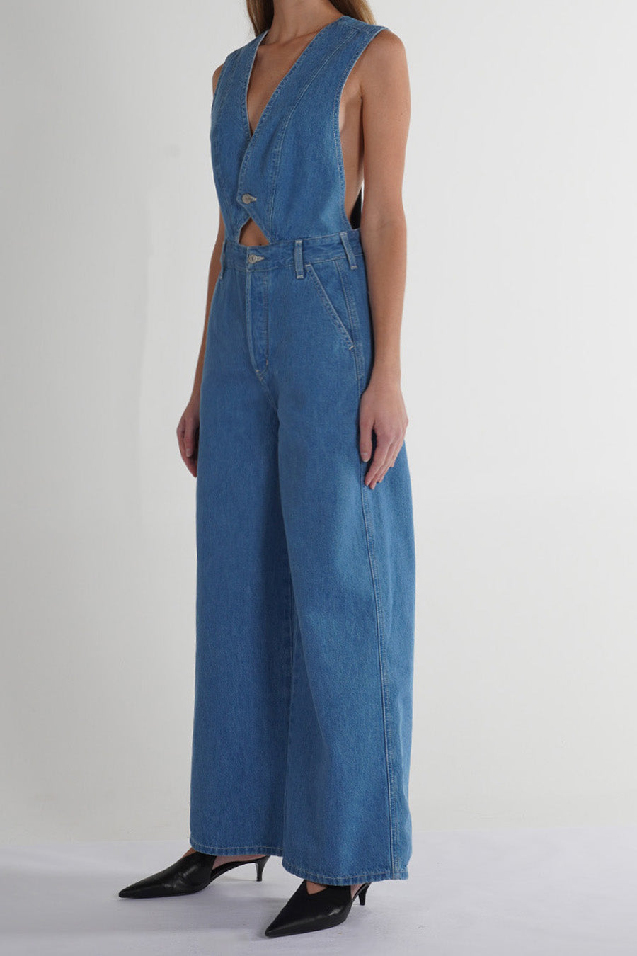 Elina Jumpsuit - Etheral Blue