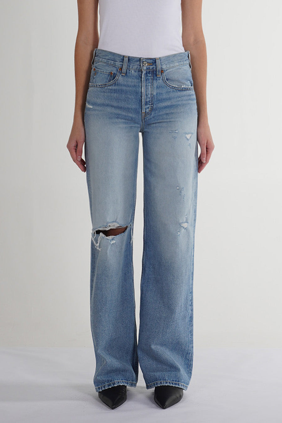 Stanton Relaxed Wide Leg - Ithica