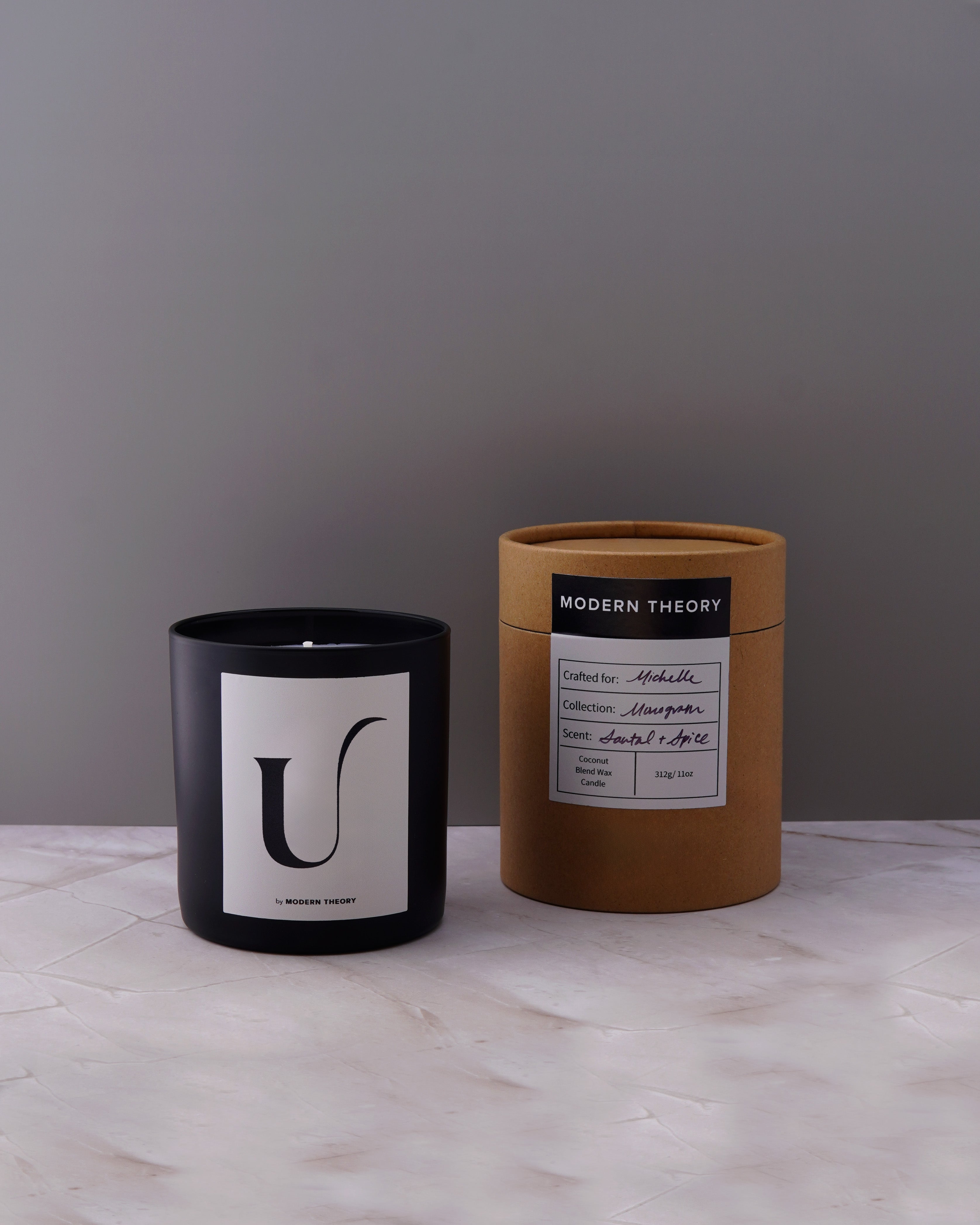 U - MONOGRAM Candle
