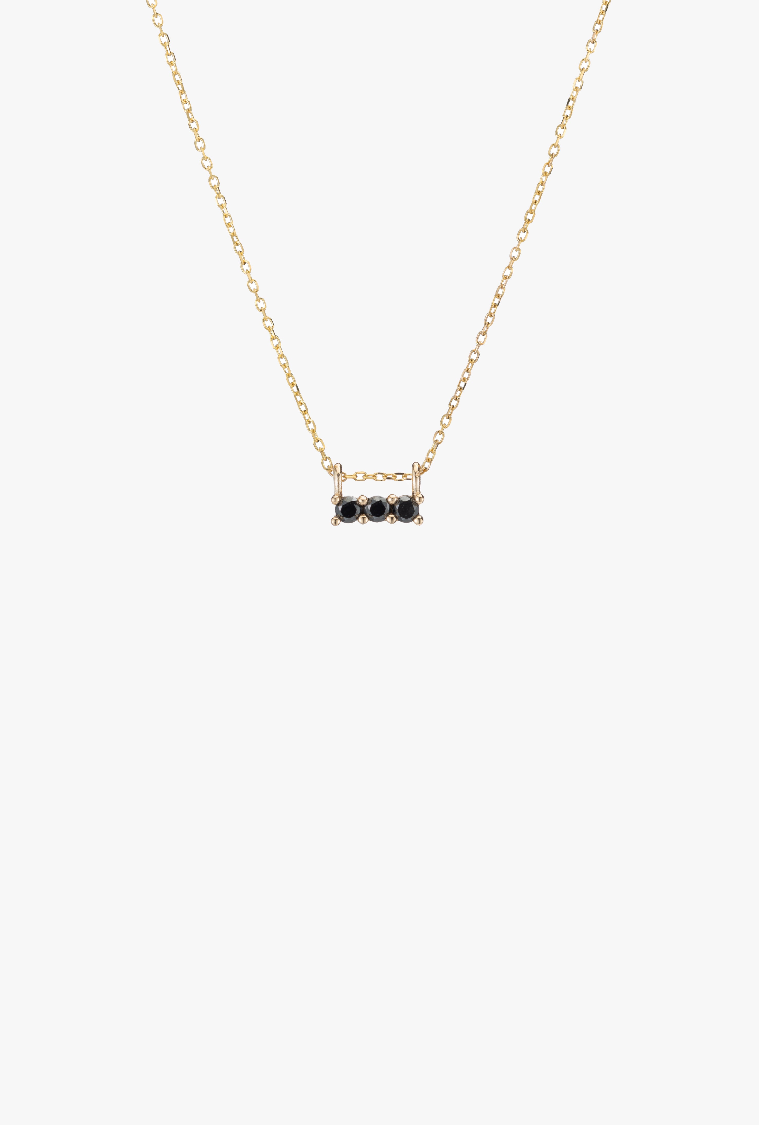 3S Black Diamond Necklace