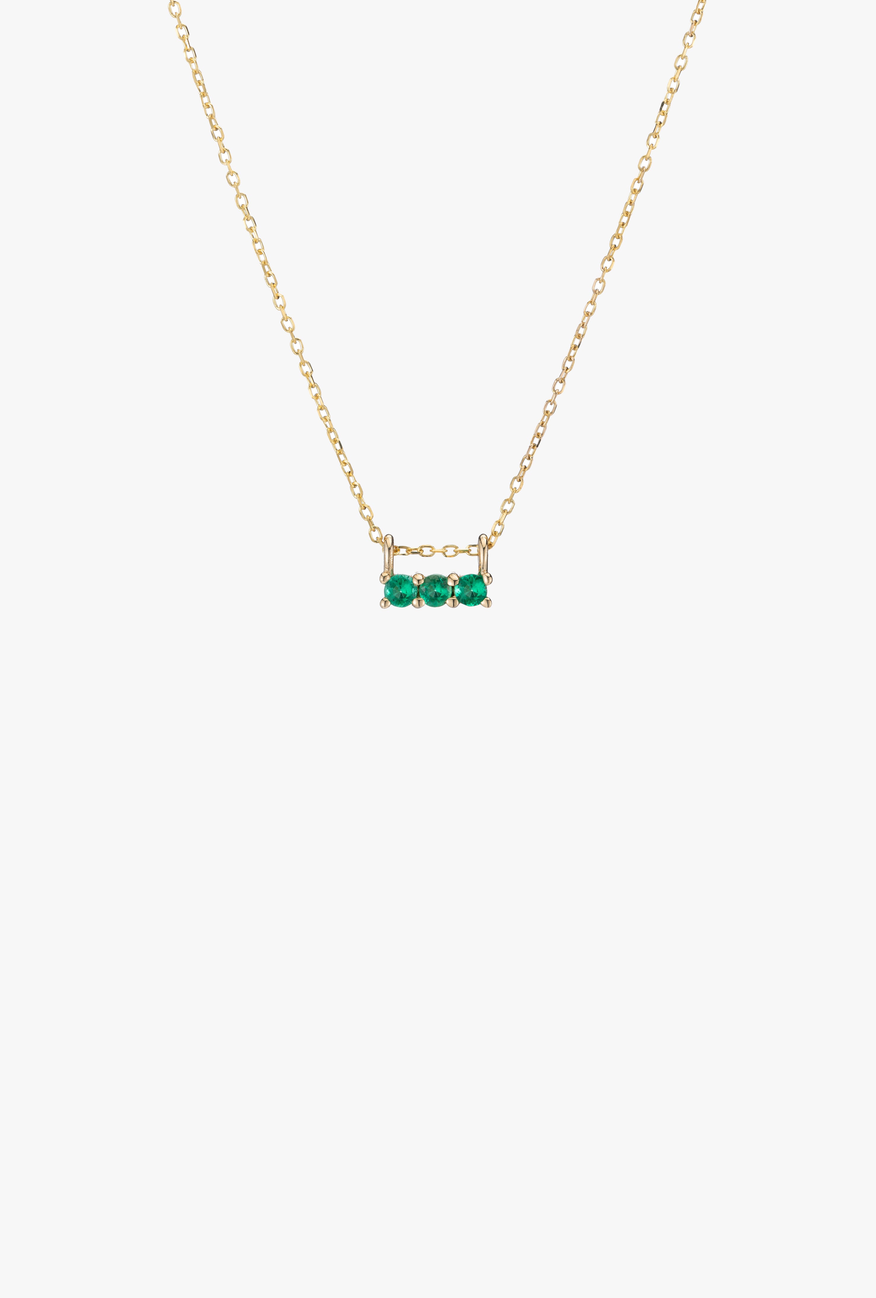 Emerald 3S Necklace