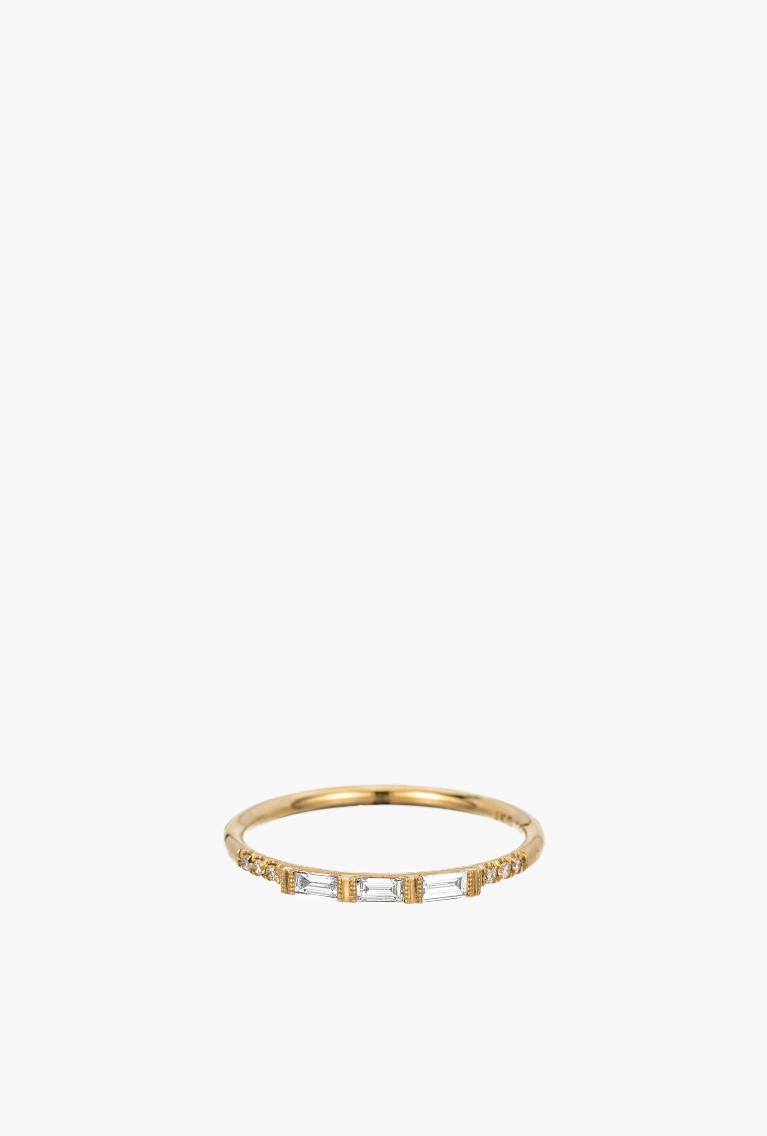 3 Baguette Equilibrium Ring