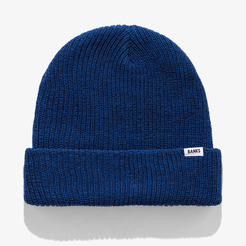 Banks Primary Beanie in Newport Blue