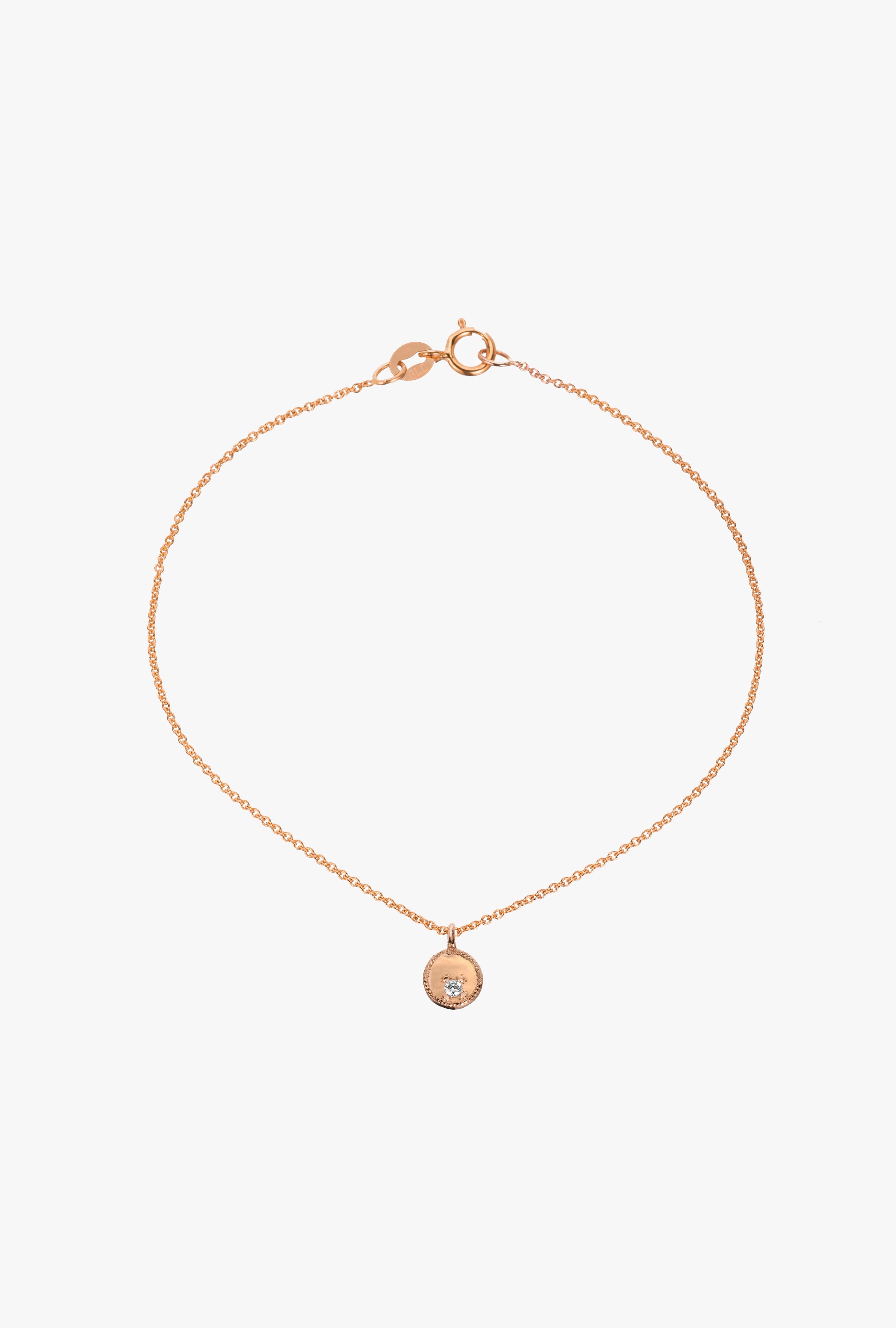 Circle Diamond Mirror Bracelet