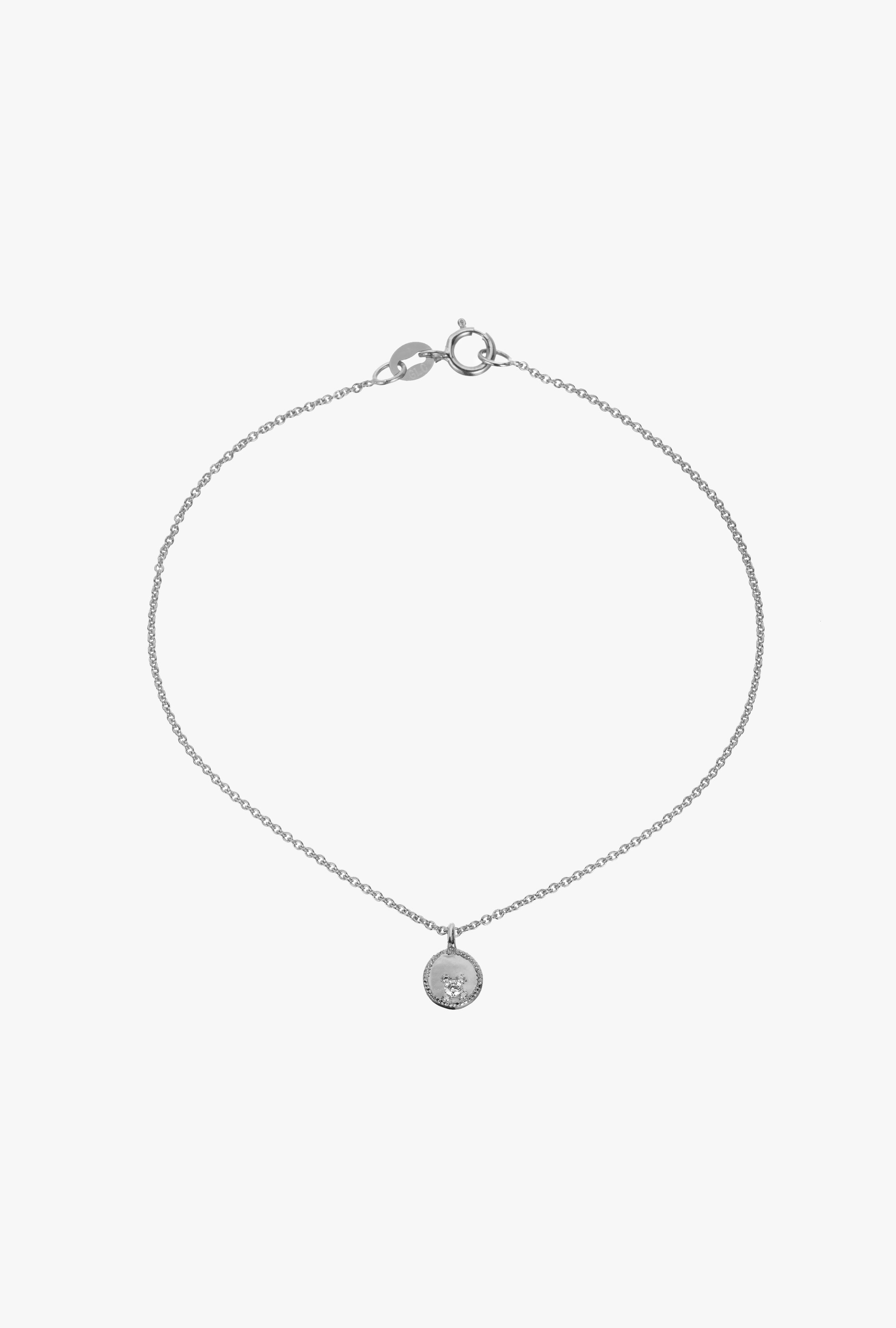 Circle Diamond Mirror Bracelet