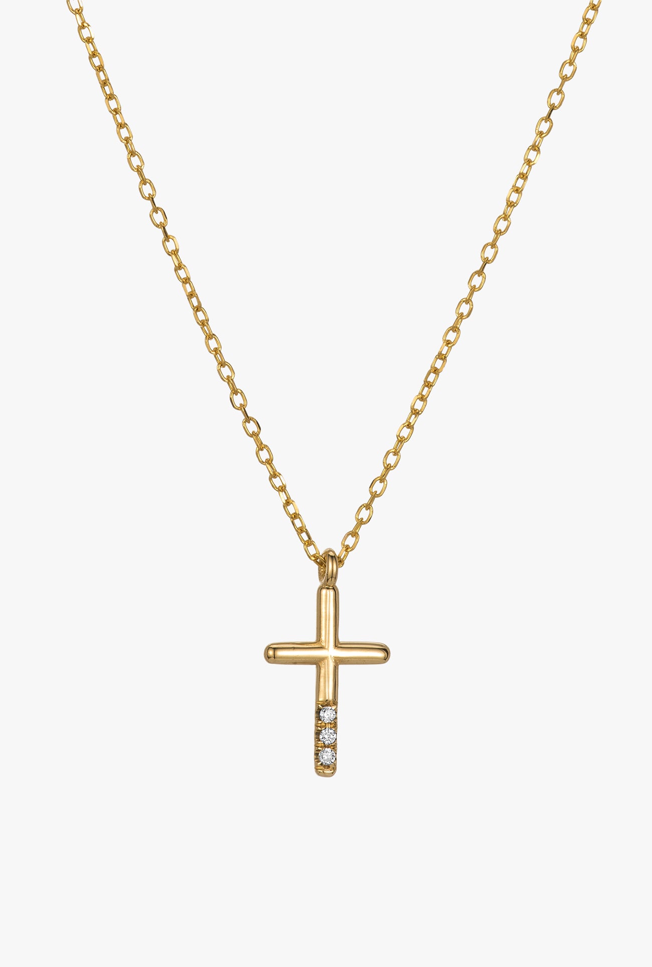 Diamond Cross Necklace
