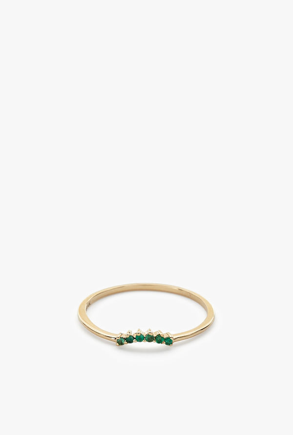 Elsa Ring in Emerald