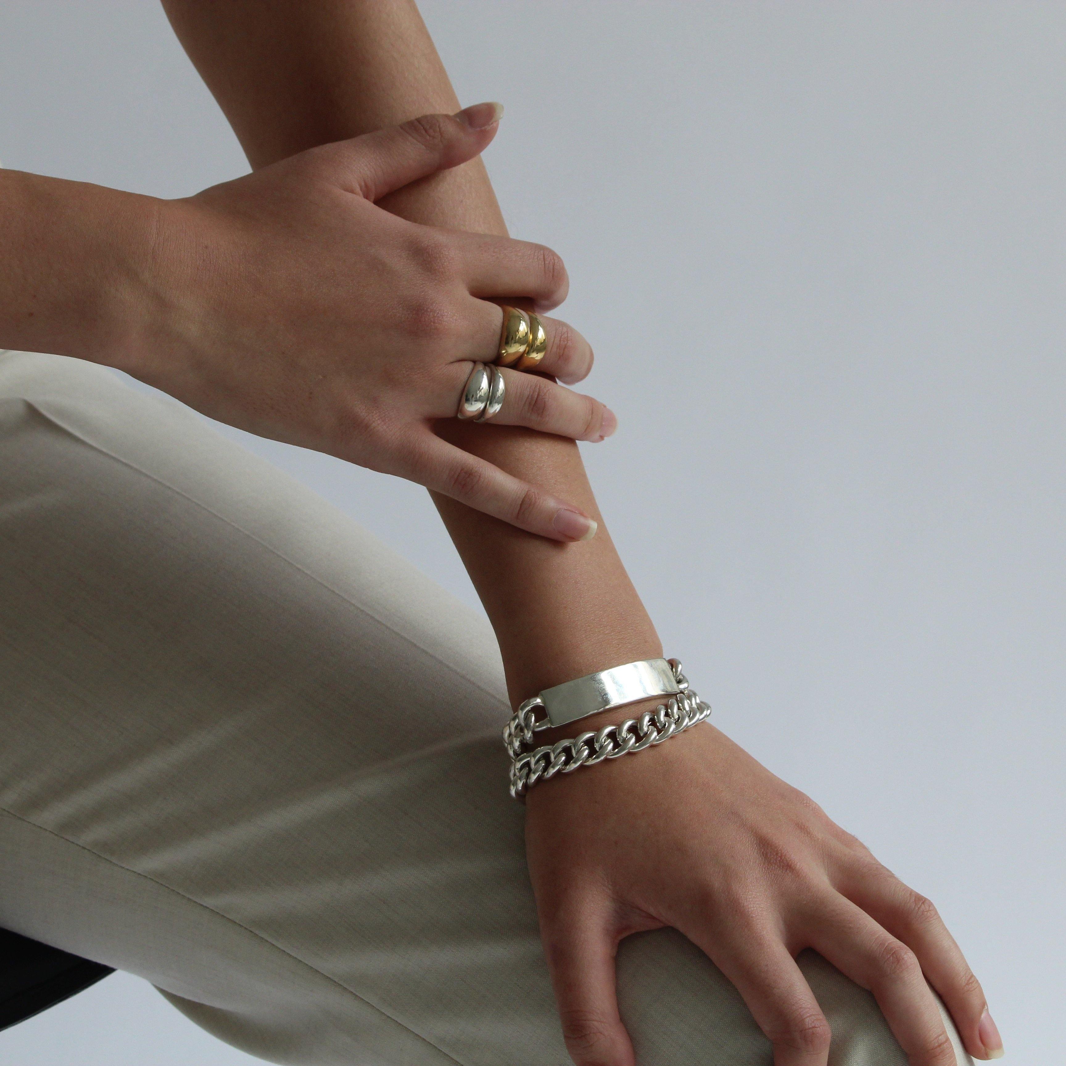 XL DOME RING STERLING