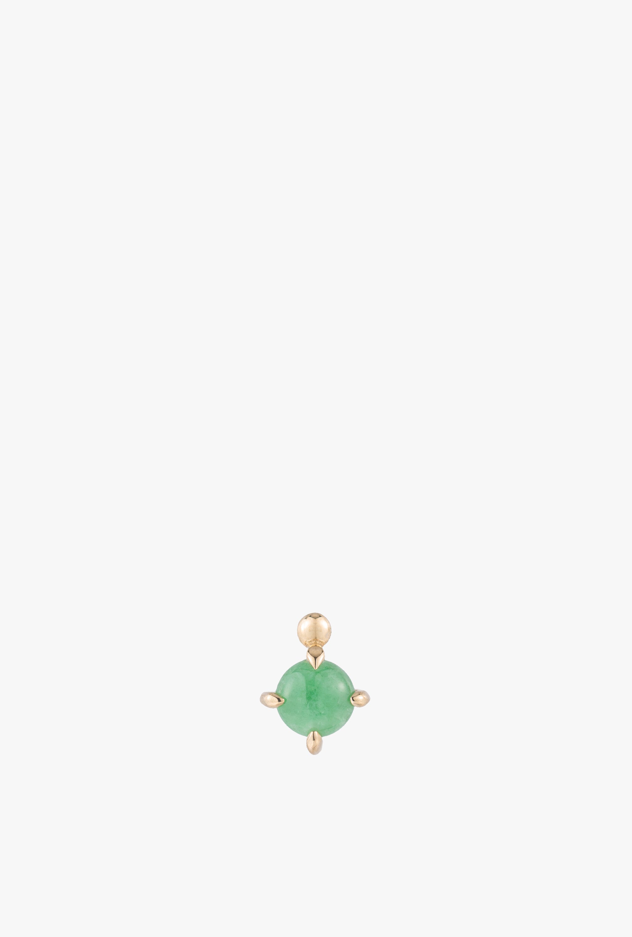 Jadeite Stud (Single)