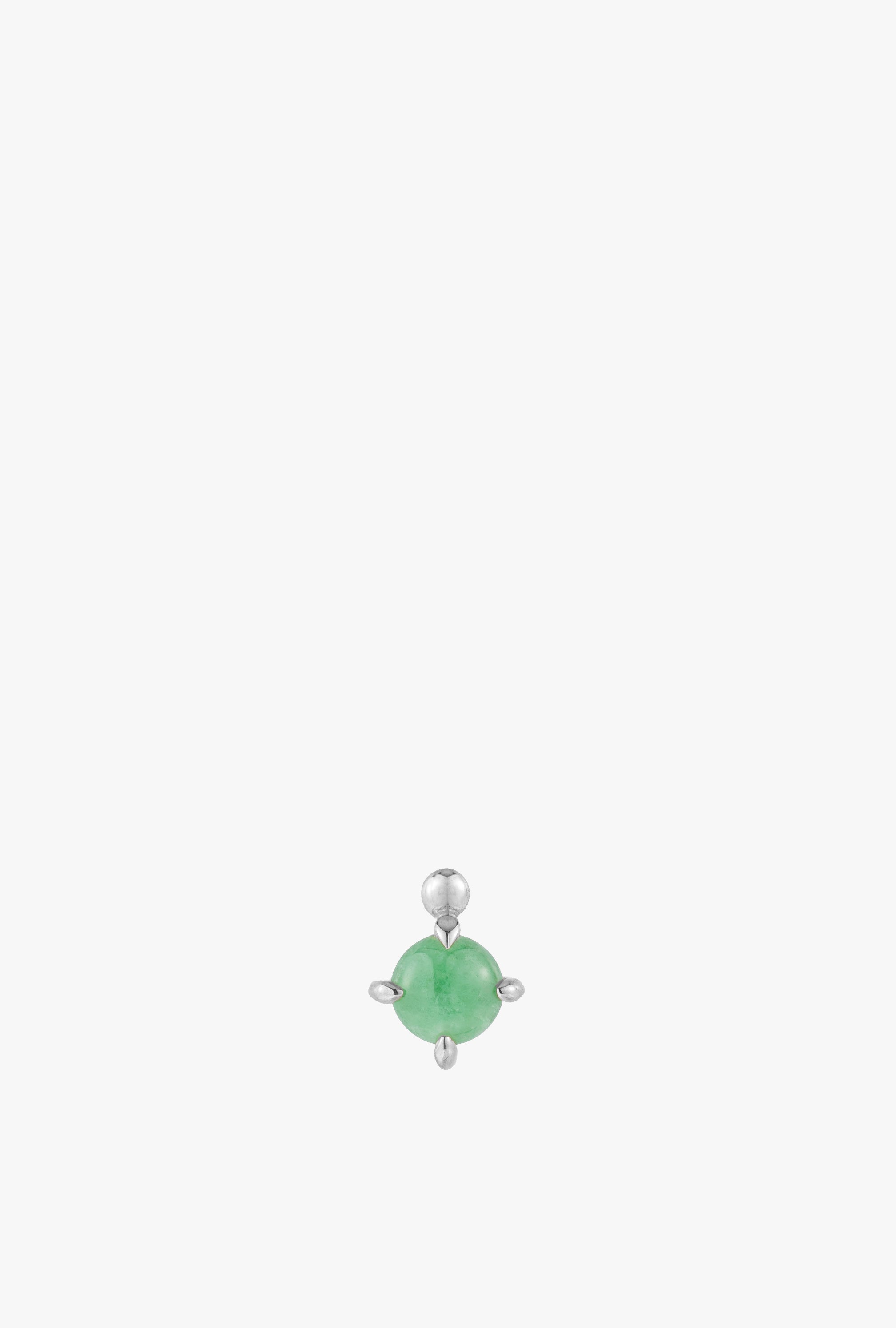 Jadeite Stud (Single)