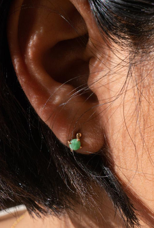 Jadeite Stud (Single)
