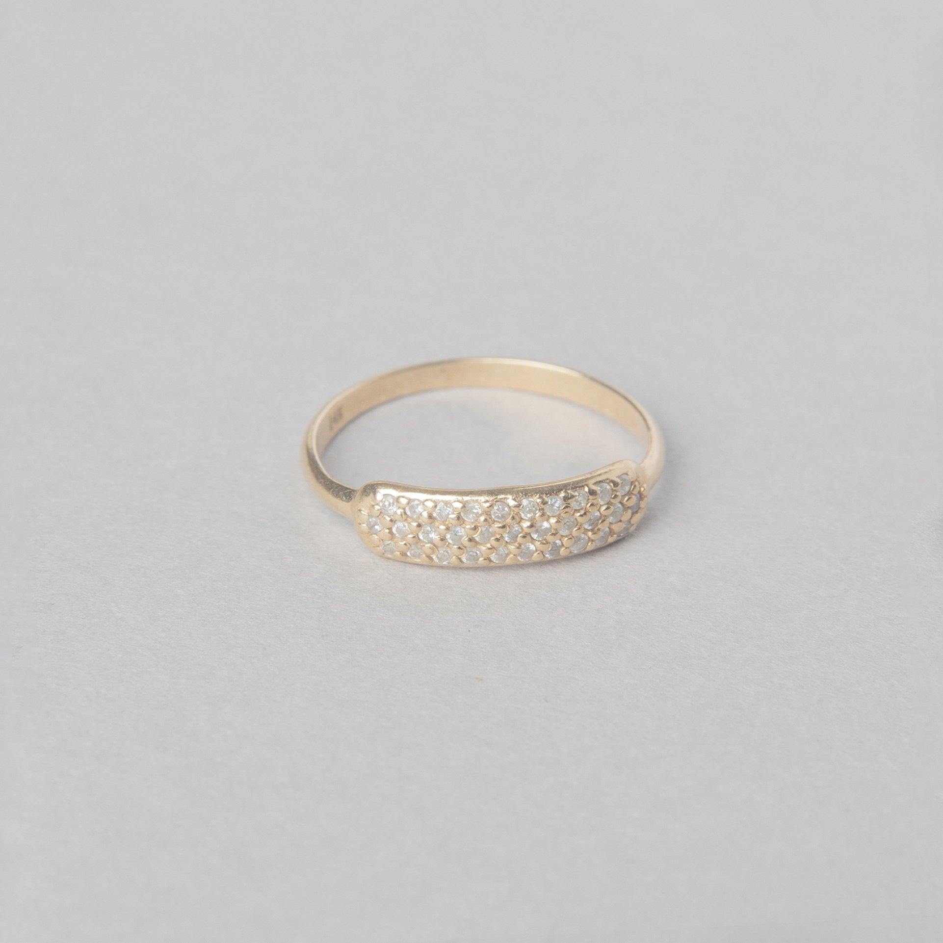 PAVE DIAMOND RING