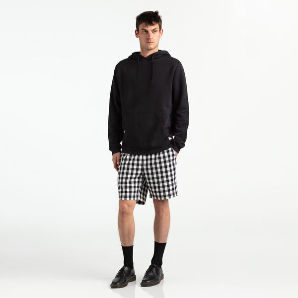 Primary Hood Deluxe Fleece in Dirty Black