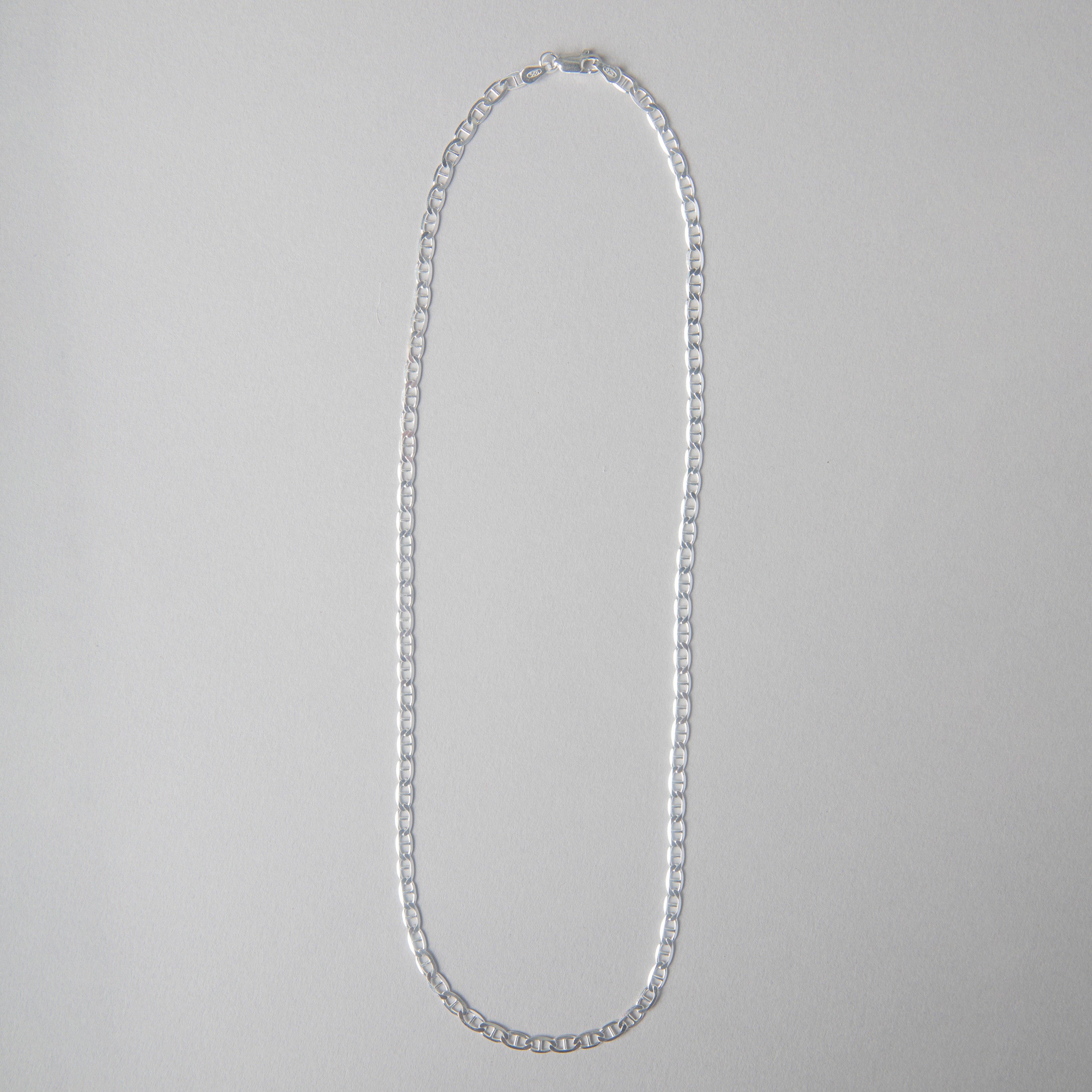 XL FLAT MARINER STERLING CHAIN