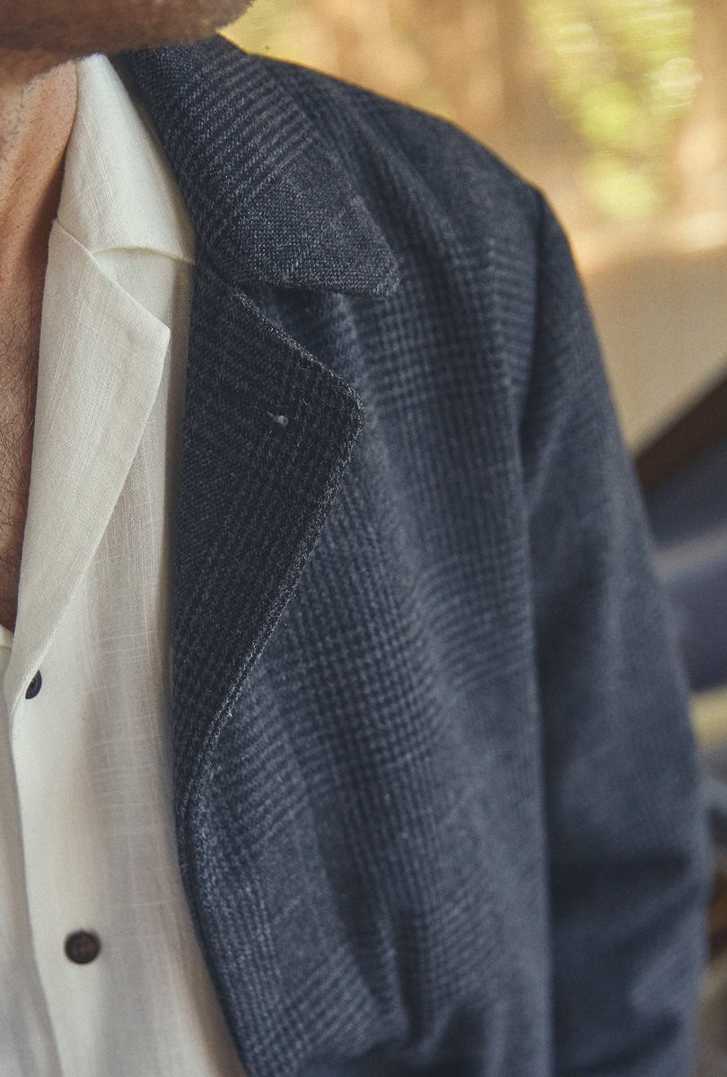 Brooklyn Plaid Trench Jacket