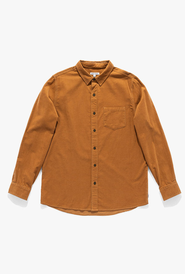 Roy L/S Shirt In Toffee