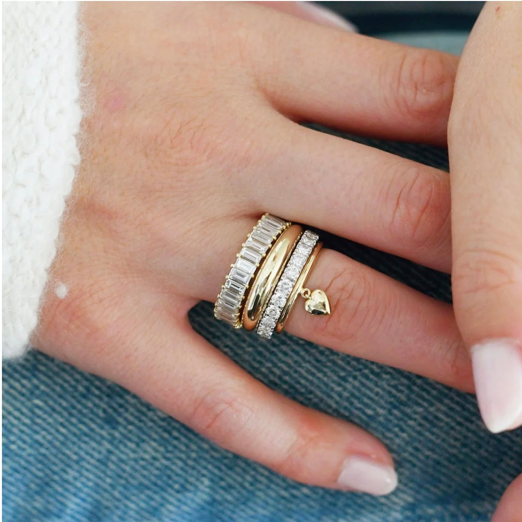 Hanging Heart Ring