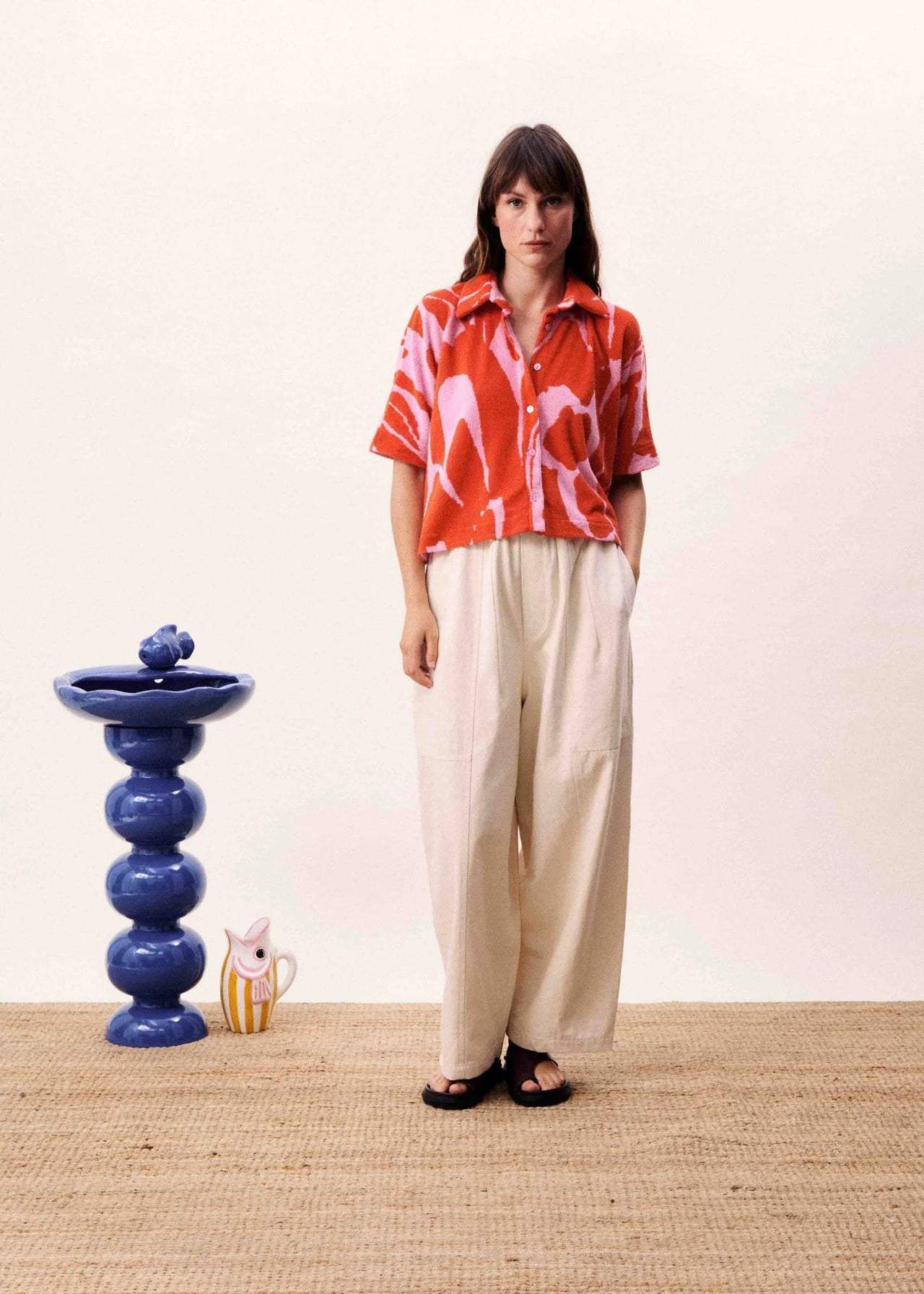 Danubea Shirt in Water Lily Violet